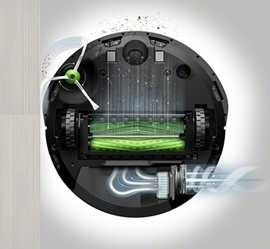 robot-hut-bui-irobot-roomba-i3-quoc-te-490 Lực hút 10x mạnh mẽ